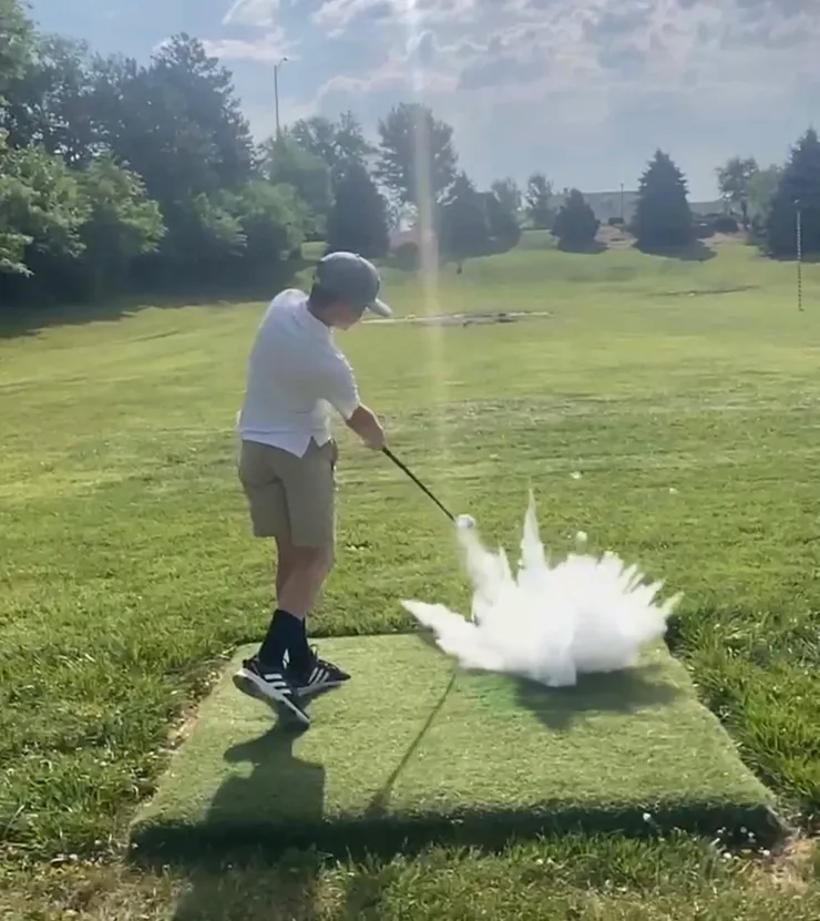 junior golfers at Pine Lake