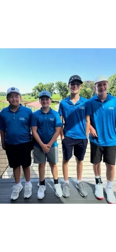 PGA Jr. League players at Pine Lake